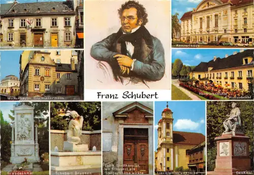 Br43651 Franz Schubertz Wien Musik und Musiker