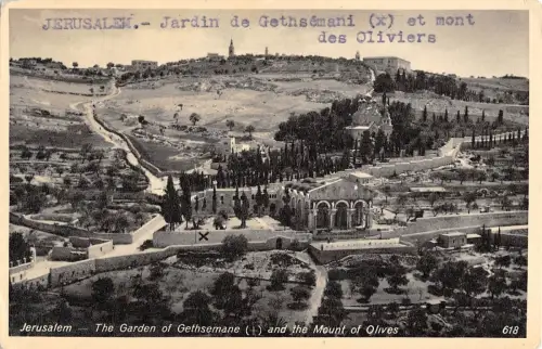 BR72686 Jerusalem der Garten Getsemani und der Olivenberg Israel