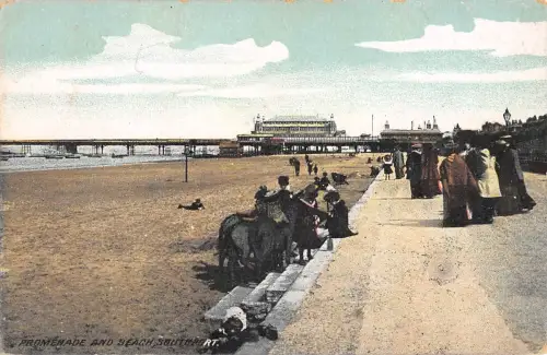 BR80017 Promenade and Beach Southport UK
