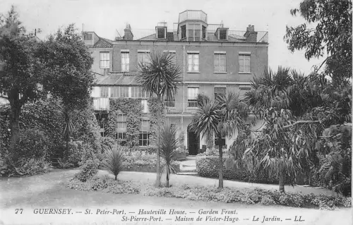 uk29081 hauterville house st peter port guernsey real photo uk