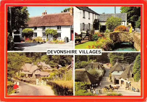 B97033 devonshire village uk