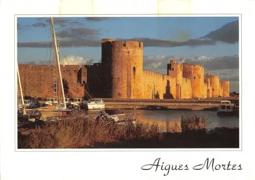 BT3294 aigues Mortes la cite du roi st louis France