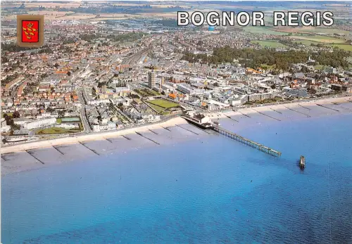 uk49685 promenade and pier bognor regis by air uk