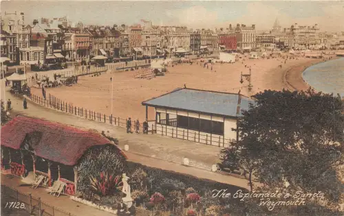 auk41476 esplanade and sands weymouth uk