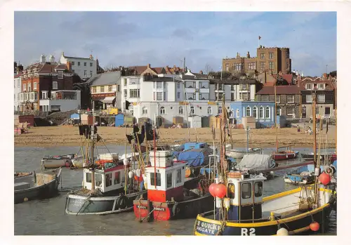 uk49412 Hafen und Blick auf alte Broadstairs UK