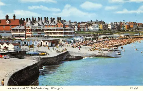 uk51476 sea road and st mildreds bay westgate uk