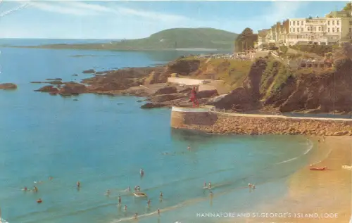 uk52014 hannafore and st georges island looe uk