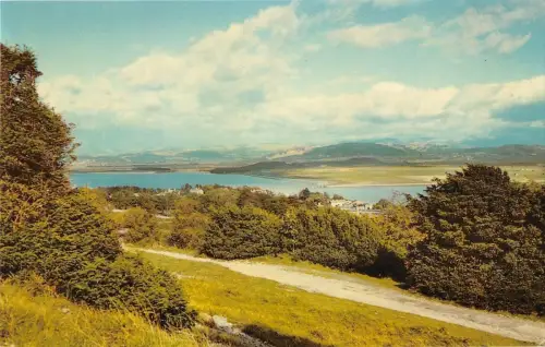 BR66723 Arnside Gesamtansicht vom Arnside Knoten UK 14x9cm