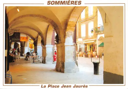 BF1123 sommieres la place jean jaures France