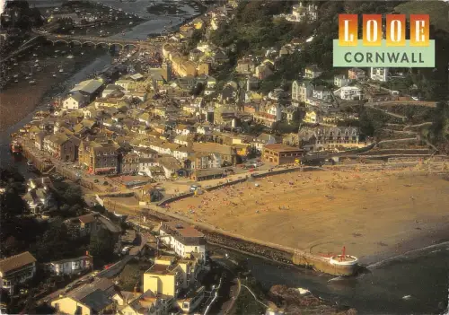 B100917 East and West Looe Cornwall UK