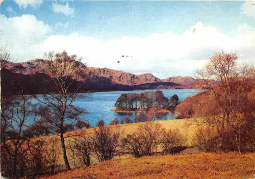 uk45702 coniston water and fir island uk