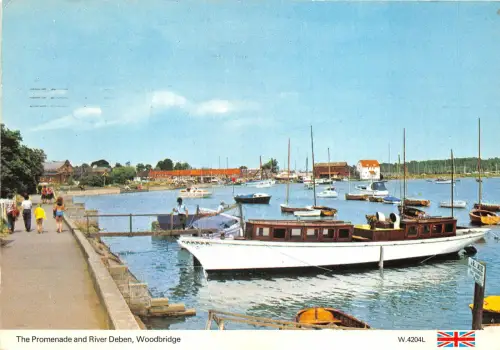 uk45357 promenade and river deben woodbridge uk