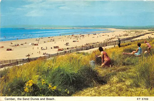 uk48109 sanddünen und beach camber uk