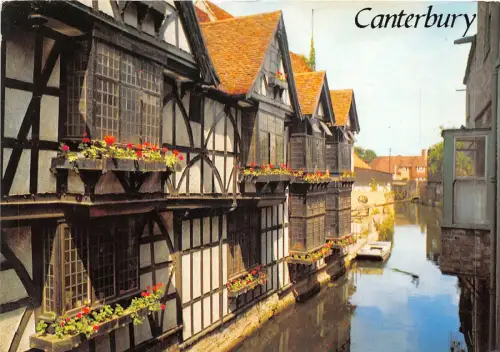 uk47507 waves and river stour canterbury uk