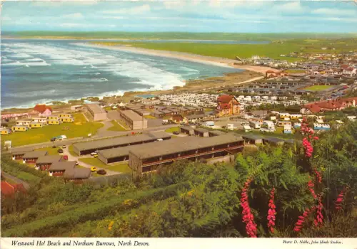 uk45397 westward ho beach and northam burrows north devon uk