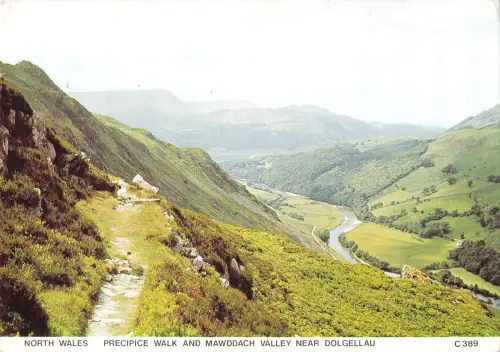 uk34429 Abgrundwanderung und Mawdachtal Dolgellau Wales UK