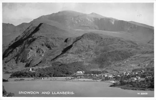 uk24268 snowdon and llanberis wales uk