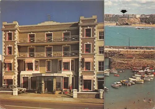 uk50192 newquay harbour and st brannocks hotel uk