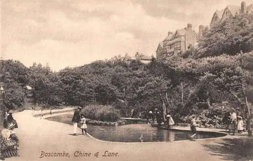 BR79658 boscombe chine and lane uk