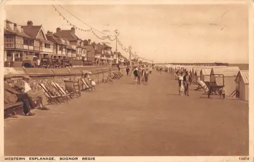 uk15399western esplanade bognor regis real photo uk