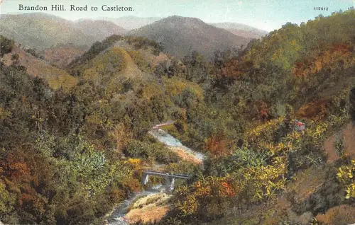 BR96799 brandon hill road to castleton uk