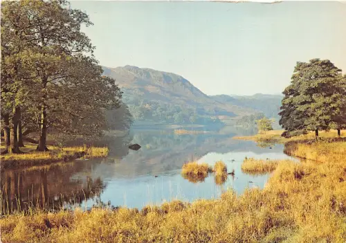uk45692 loughrigg fell and lower end rydal water cumbria uk