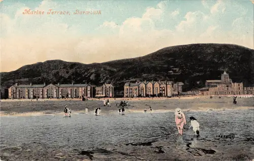 uk16384 marine terrace barmouth wales uk