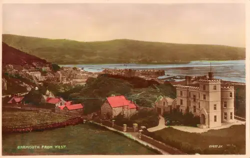 uk16383 barmouth wales uk