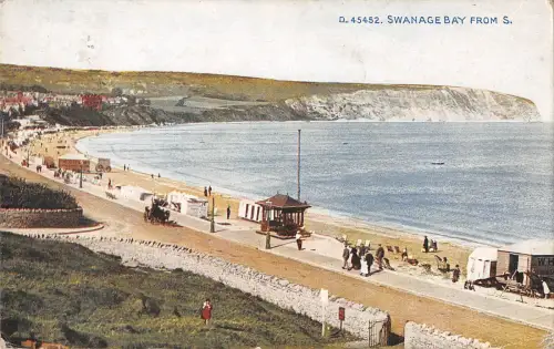 uk28520 swanage bay uk