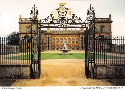 BR76656 grimsthorpe castle uk