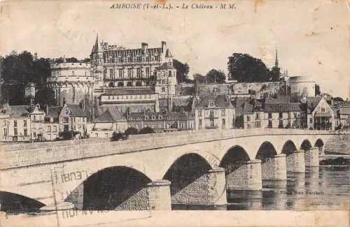 BF7276 amboise le chateau indre et loire france Frankreich