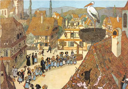 BR30667 L elsassische Merveilleuse de Hans le Cignone de notre Dorfschocklack