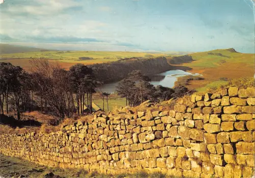 B96918 the roman wall northumberland uk