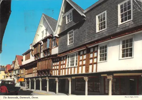 B96935 the butterwalk dartmouth devon uk