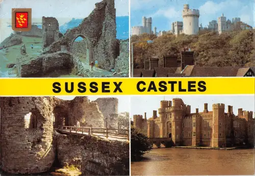 BR83113 sussex castles uk