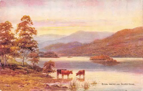uk27044 rydal water and silver howe uk