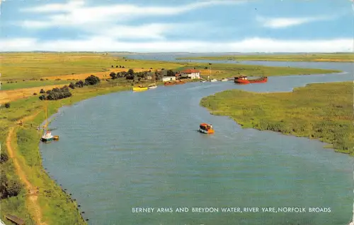 uk7808 berney arms and breydon water river yare norfolk broads uk
