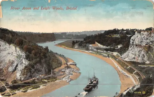 uk18573 river avon and leigh woods bristol uk