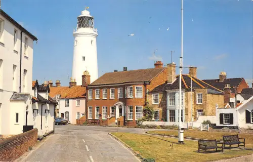 uk11459 st james green and lighthouse southwold uk