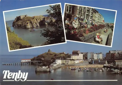BR91602 tenby pembrokeshir st catherine s island wales