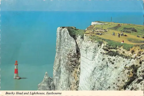 BR83385 Beachy Head and Lighthouse Eastbourne UK