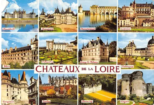 BR84975 val de loire ses chateaux france