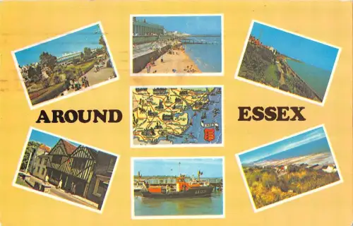 B101092 around essex uk 14x9cm