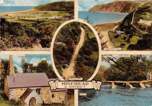 BR68108 Minehead and District UK