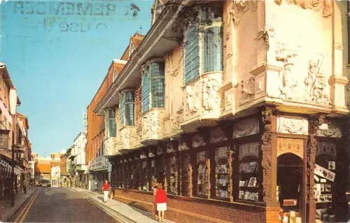 uk11582 butter market and ancient house ipswich uk