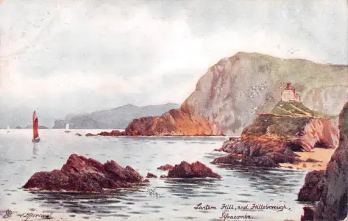 uk25054 lantern hill and hillsborough ilfracombe uk