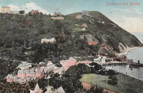 uk20378 lynmouth and lynton uk