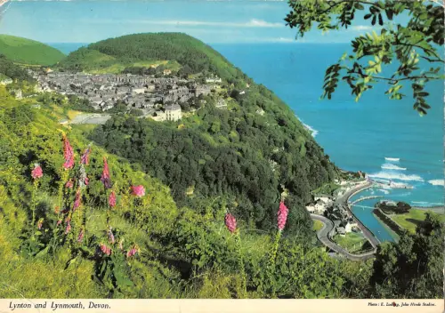 uk34673 lynton and lynmouth devon uk