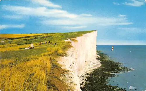 uk21890 beachy head and lighthouse eastbourne uk