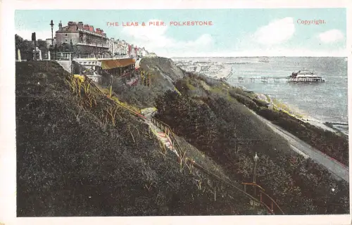uk26079 the leas and pier folkestone uk